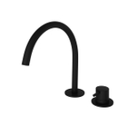 Hotbath Cobber Robinet de lavabo - 2 trous - BL - Noir mat SW890753