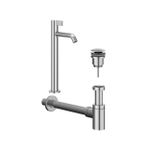 IVY Ensemble lave-mains - pose sur plan - surélevé - bonde always open - Chrome SW1031682