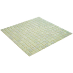 La Mosaic Factory Amsterdam carreau mosaïque - 32,2x32,2cm - carrelage mural et de sol - Carré - Verre Vert Clair brillant SW62155