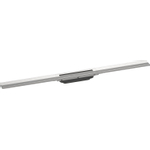 Hansgrohe RainDrain Flex Caniveau de douche - 90cm - raccourcissable - brushed stainless steel SW791704
