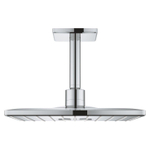 GROHE Rainshower SmartActive 310 Cube Douche de tête - 31cm - 2 types de jet - bras de plafond 14,2cm - chrome SW108083