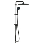 GROHE Vitalio Comfort 250 Quickfix Regendoucheset - 25cm - hoofddouche - vierkante handdouche - 2 straalsoorten - matte black SW1126945