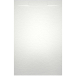 Riho Isola Receveur de douche 100x80x3cm Marbre de synthèse Structure ardoise blanc mat SW412079