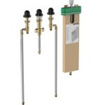 Hansgrohe VIVENIS Basisgarnituur - voor 4-gats badkraan - met sbox - messing (goud) SW651444