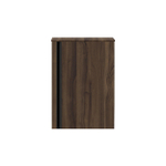 Saniclass Chaci Meuble sous-lavabo pour lave-mains - 40x55cm - 1 porte - avec plan de dessus - noyer SW1448195