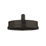 Crosswater MPRO INDUSTRIAL Pomme de douche - 20cm - sans bras de douche - traitement anti-calcaire - noir mat SW487378