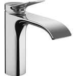 Hansgrohe VIVENIS 1 greeps wastafelkraan - 110 PopUp - trekwaste - hoogglans chroom SW642491