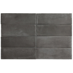 Equipe Ceramicas Premium Koko Carrelage mural et sol - 15x5cm - 8mm - Noir SW1150935