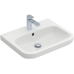 Villeroy et Boch Architectura Lavabo à encastrer 60x47cm avec trou pour robinetterie avec trop plein face inférieure meulée ceramic+ blanc SW29519