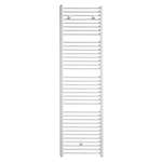 Stelrad Dahlia radiateur sèche-serviettes 77,5x73,7cm 520watt 4 raccordements Acier Blanc brillant 8222152