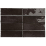 Equipe Ceramicas Premium Koko Carrelage mural - 15x5cm - 8mm - Noir SW1151522