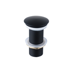 Fortifura Calvi Afvoerplug - klikwaste - verlengd - mat zwart SW1189309