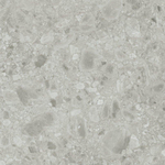 Terravito Mareno carreau mural et de sol - 60x60cm - 9.5mm - Carré - rectifié - Terrazzo - Gris mat SW454714