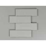 Equipe Ceramicas Kalma Carrelage mural - 6x18.6cm - 8mm - White mat SW1159393