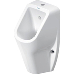 Duravit D-code Urinoir - met boveninlaat - met bevestiging - zonder spoelrand - met sproeikop en sifon - glans wit 0315131