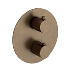 Hotbath Cobber partie apparente mitigeur thermostatique encastré avec 2 fonctions inverseur marche/arrêt laiton vieilli SW73638