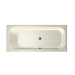 Xenz Aruba Ligbad - 170x75x48 - afvoer Midden - acryl - pergamon SW102879