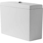 Duravit Starck 3 Reservoir - 470x370x200mm - dualflush inc/binnenw - wit 0290476