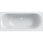 Geberit Soana baignoire duo en acrylique rectangulaire 180x80x45cm blanche SW401106