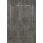 vtwonen Mold Douchetegel - 135x90x1.4cm - gerectificeerd - R11 - porcellanato - mat basalt (antraciet) SW367002