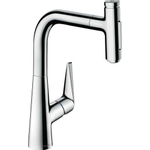 Hansgrohe Talis Select M51 M5117-H220 1-greeps keukenmengkraan - uittrekbare vuistdouche - hoogglans chroom SW528998
