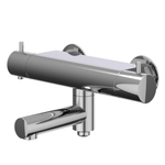 IVY Bond Mitigeur thermostatique de bain apparent - bec de baignoire orientable - inverseur - Cooltouch - Chromé SW1031078