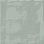 Cifre Ceramica Switch wandtegel - 13x13cm - 8.8mm - Vierkant - Friese witjes - Groen glans SW692476