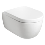 Plieger Kansas hangtoilet – compact – Rimless – 36 x 49 cm – met softclose zitting – glans wit SW644628