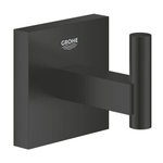 Grohe Start Cube QuickFix Handdoekhaak - enkel - vierkant - matte black (mat zwart) SW1127003