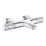 Grohe Vitalio Joy Badset - 175cm handdouche - 3 straalsoorten - thermostaatkraan - Chroom SW1576552