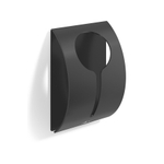 Zack Peco porte-serviettes - auto-adhésif - noir SW1159372