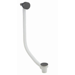 Crosswater 3ONE6 Badvulcombinatie - klikwaste - verlengd - slate gunmetal (antraciet) SW928193