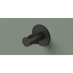 Hotbath Ace Coude pour flexible de douche - avec support - Noir mat PVD SW1119256
