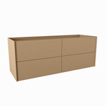 Mondiaz TENCE wastafelonderkast - 130x45x50cm - 4 lades - push to open - softclose - Oro SW1016371