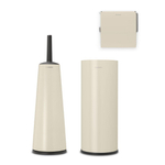 Ensemble d'accessoires de toilette Brabantia ReNew - 3 pièces - beige doux SW798775