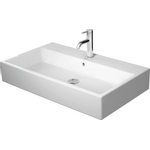 Duravit Vero air (meubel) wastafel - met kraangat - met overloop - 80x47cm - met wondergliss - wit SW156961