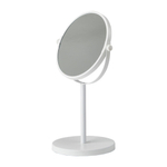 Aquanova Beau miroir grossissant – rond Ø 19,5 cm – double face, grossissement 3x – Blanc SW485158
