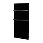 Eurom Sani 1000 Comfort Radiateur électrique 127x55cm - 1000 watt - wifi - verre - Noir SW976338