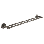 GROHE Start dubbele handdoekhouder - 60cm - geborsteld hard graphite (antraciet) SW1553108