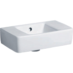 Geberit Renova lave-mains 40cm sans trou de robinet avec trop-plein tect blanc SW422250