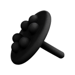 Clou Wash Me arrêt d'eau en silicone silicone Noir SW9456