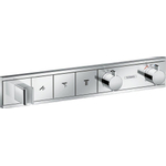 Hansgrohe Rainselect Afbouwdeel - voor inbouw douchekraan - thermostatisch - voor 3 functies - met handdouchehouder - 52.7x90cm - thermostaat - hoogglans chroom SW157087