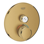 GROHE Grohtherm smartcontrol mitigeur de douche encastré thermostatique cool sunrise brossé SW354621