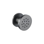 Fortifura Calvi zijdouche - 5cm - rond - PVD - geborsteld gunmetal (antraciet) SW1108839