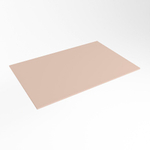 Mondiaz TOP 46 Plan sous vasque - 70x46x0.9cm - compatible comme plan de meuble - solid surface - Rosee SW1017899
