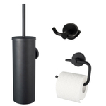 Haceka Kosmos Toiletset - 3-delig - Mat Zwart SW1177004