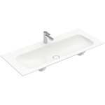 Villeroy & Boch Finion Lavabo à poser sur meuble - 1200 x 500 x 160 mm - Blanc Alpin CeramicPlus - avec trop-plein dissimulé - non poli SW106538
