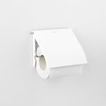 Brabantia Classic Porte-papier toilette avec couvercle 13.2x12.3x17cm Blanc SW237216