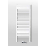 Instamat Nera Plus Radiateur porte-serviettes, galvanisé, dim. H 1850 x L 600 mm, 6 raccords ½", avec consoles murales, blanc standard SW416957