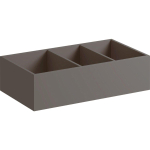 Geberit Xeno2 diviseur de tiroir grand h 37.3x20.8x9.8cm sculturagrey SW417448